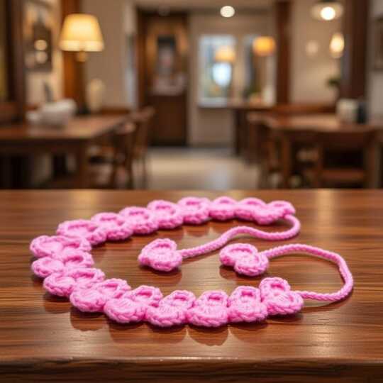 Crochet Hearts Headband Pattern + Video Tutorial, Easy Hairband PDF