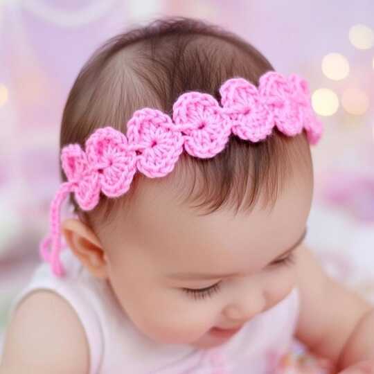 Häkelanleitung Herz-Haarband PDF + Video Tutorial