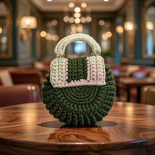 Crochet Round Bag Pattern – Easy Tote PDF + Video Tutorial