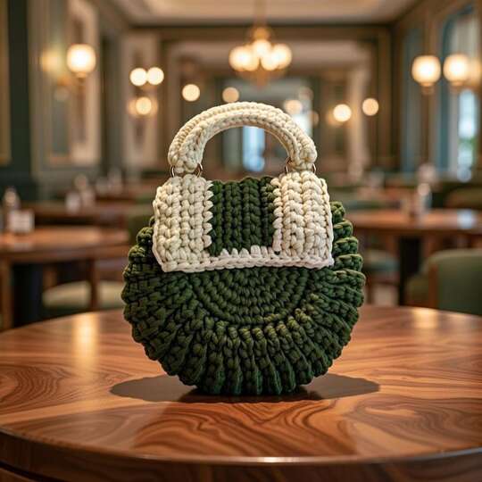 Crochet Round Bag Pattern – Easy Tote PDF + Video Tutorial