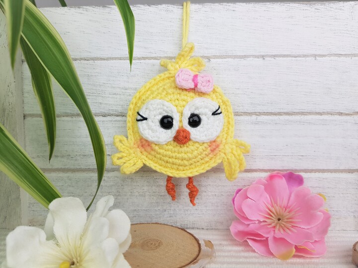 Osterküken / klein Vogel zum Aufhängen