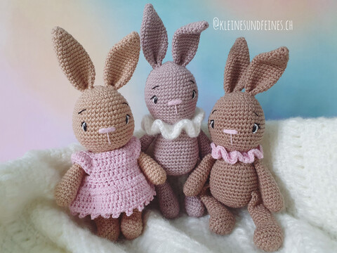 Crochet pattern Bunny Polly - PDF Download