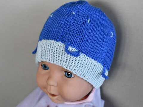 Strickanleitung Frühchen- / Babymütze "Katzenparade" - einfach