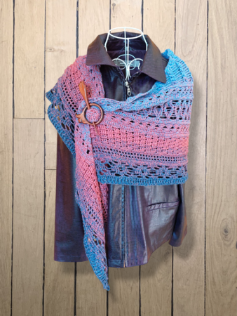 Triangular scarf „Chaloma BE“ – Crochet Pattern