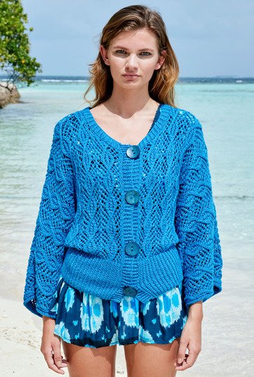 Jacke mit Fledermausärmeln