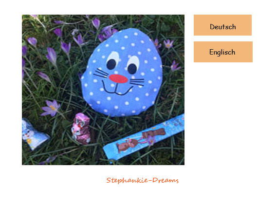 Osterei Benni zum befüllen