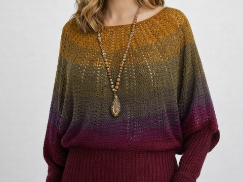 Häkelanleitung Fledermauspulli Flügerl