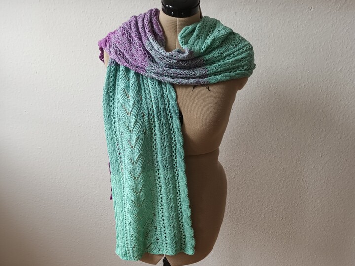 Strickanleitung für das Tuch und den Schal "Sophia"