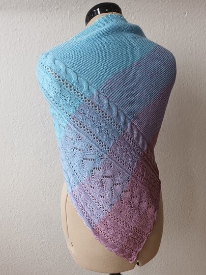 Strickanleitung für das Tuch und den Schal "Sophia"