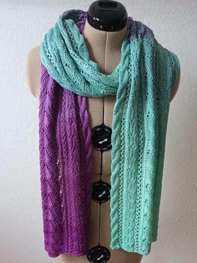 Strickanleitung für das Tuch und den Schal "Sophia"