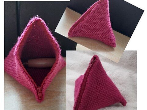 Pyramiden-Stiftetasche