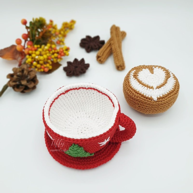 Combo PACK Christmas Cappuccino, Hot Cacoa Mug , Star Anise and Cinnamon - Image 9