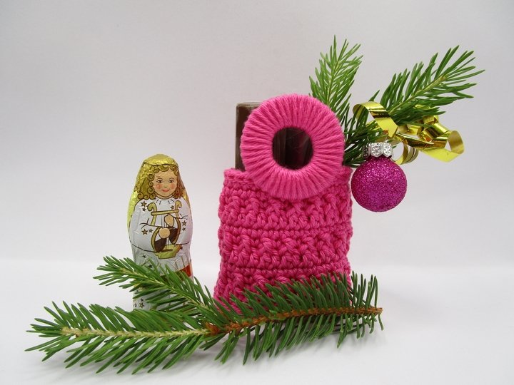 Häkelanleitung Mini-Geschenktasche "Erika"
