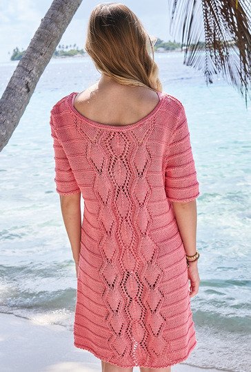 Kleid mit Querrippen