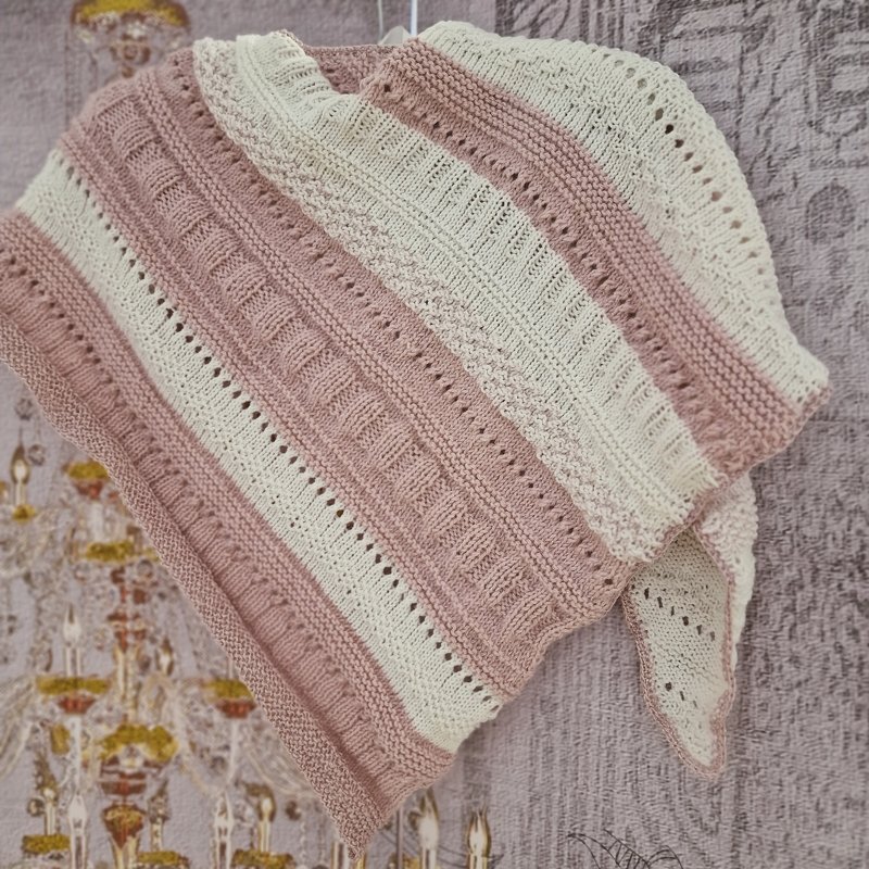 "Wollcandys Mustermix Tuch 2"