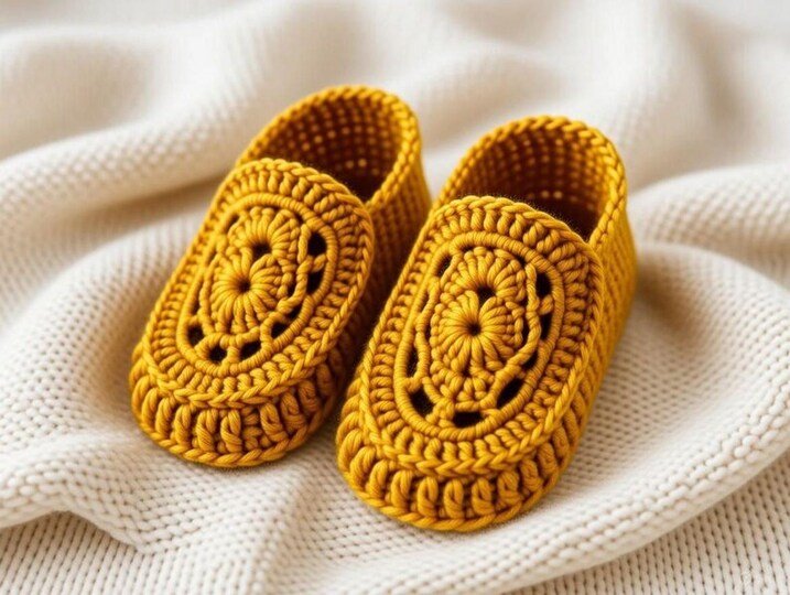 Crochet Shoes Pattern + Video Tutorial (English Only)