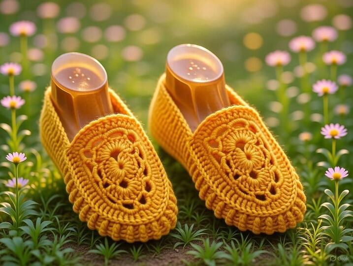 Crochet Shoes Pattern + Video Tutorial (English Only)