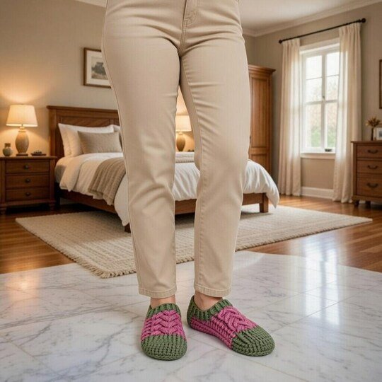 Crochet Women Shoes PDF + Video Tutorial (English Only) – nontycrochet