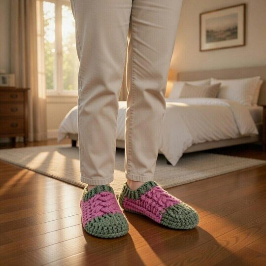 Crochet Women Shoes PDF + Video Tutorial (English Only) – nontycrochet