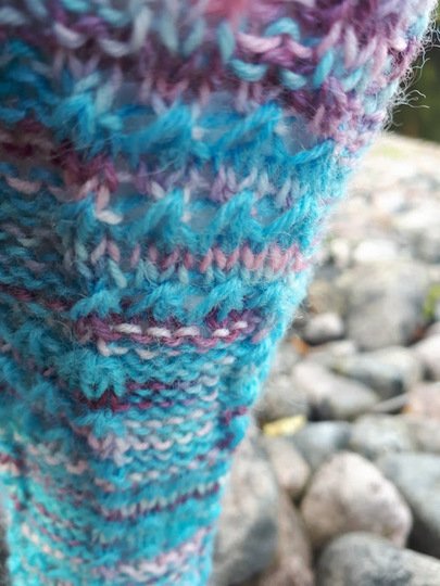 Sockenstrickanleitung Socke Minze