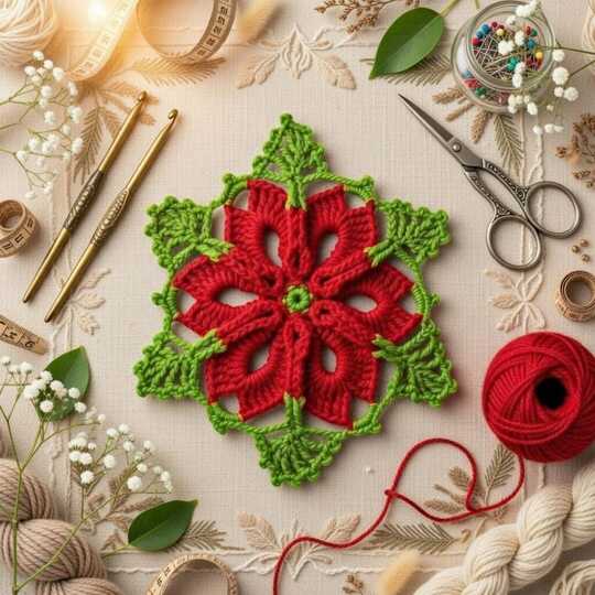 Häkelanleitung Sechseck-Deckchen PDF + Video-Tutorial – nontycrochet