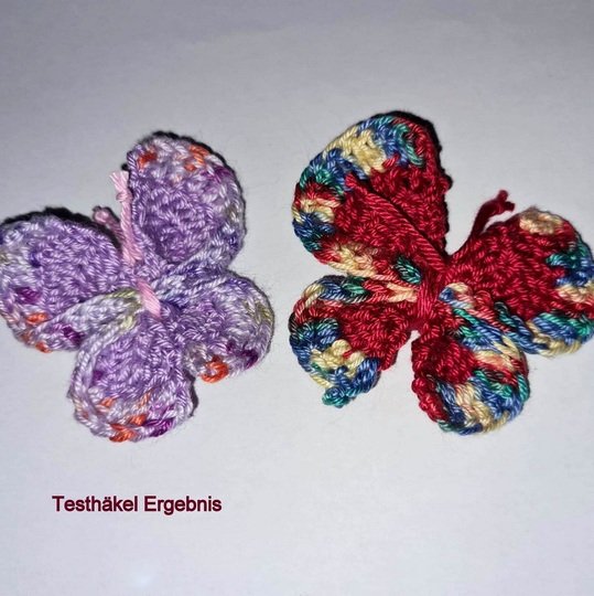 Süße Schmetterlinge häkeln