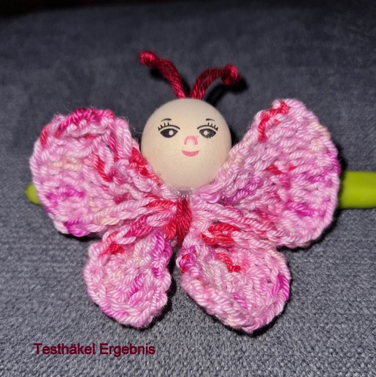 Süße Schmetterlinge häkeln