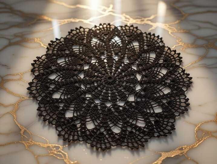 Crochet Round Doily PDF Pattern + Video Tutorial (English Only)