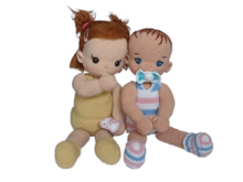 2-in-1: Ebook Baby Carly & Material-kit / Doll Making Instruction Pattern 