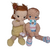 baby doll twins crochet with DIY instructions: soft and individual