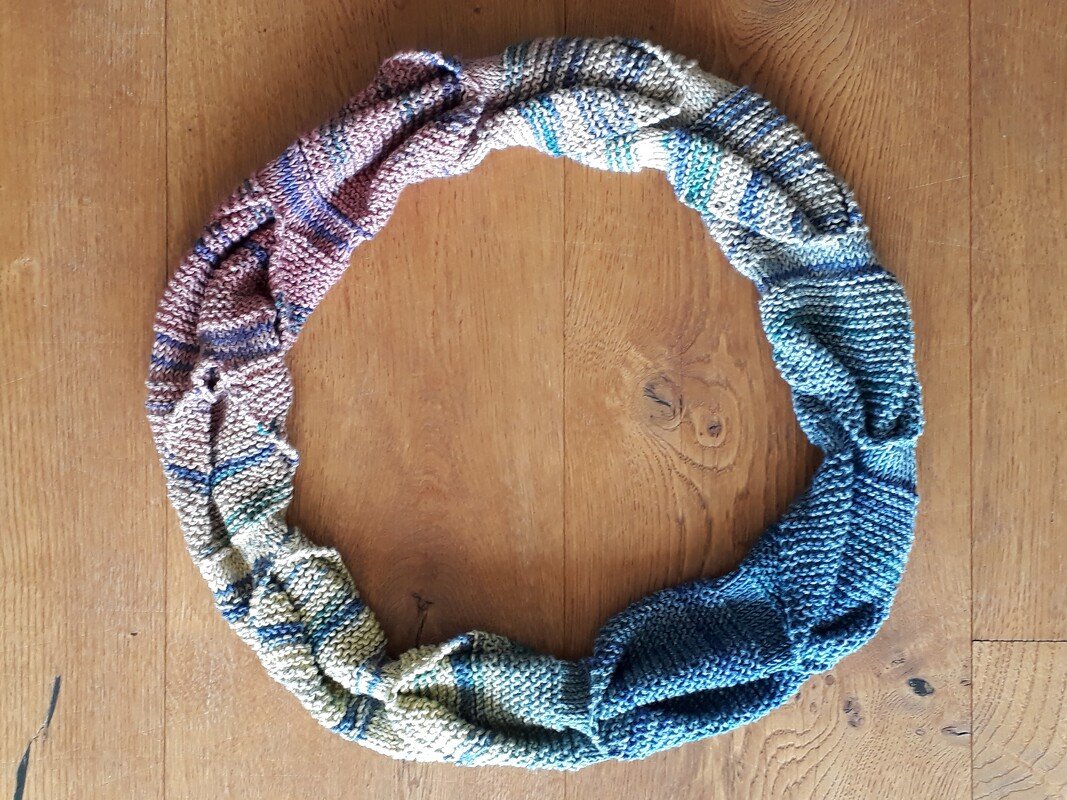 Strickanleitung Kinderloop "Minitwister" - Bild 6