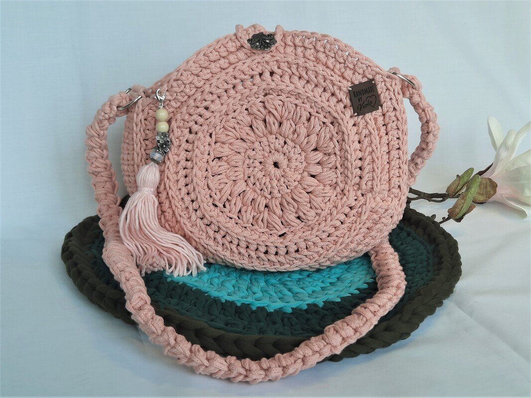 Häkelanleitung Handtasche Lilli im Boho Style, Umhängetasche, Macramee - Bild 8