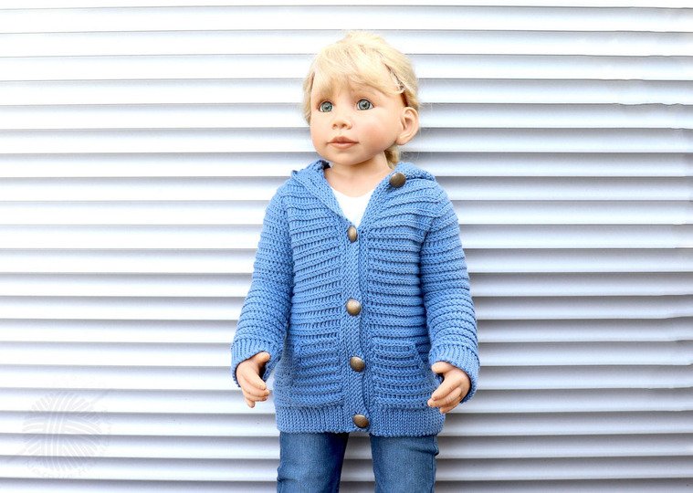 Hooded jacket (hoodie) "Comfort" (adults/children, size 2 y.-XXL)