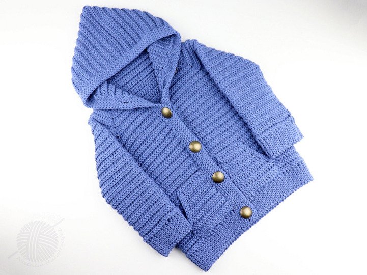 Hooded jacket (hoodie) "Comfort" (adults/children, size 2 y.-XXL)