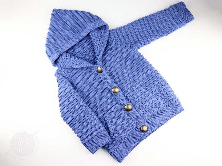 Hooded jacket (hoodie) "Comfort" (adults/children, size 2 y.-XXL)