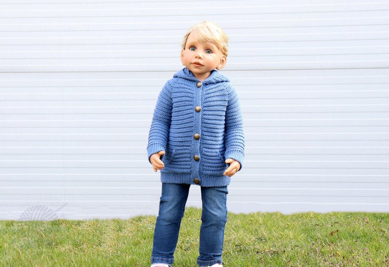 Hooded jacket (hoodie) "Comfort" (adults/children, size 2 y.-XXL)
