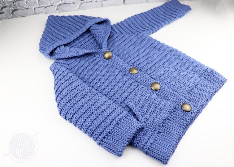 Hooded jacket (hoodie) "Comfort" (adults/children, size 2 y.-XXL)