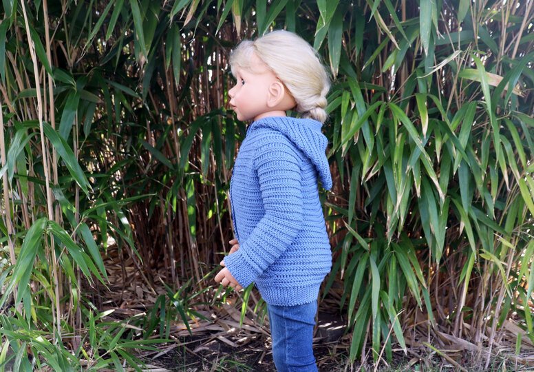 Hooded jacket (hoodie) "Comfort" (adults/children, size 2 y.-XXL)