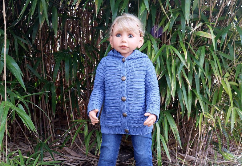 Hooded jacket (hoodie) "Comfort" (adults/children, size 2 y.-XXL)