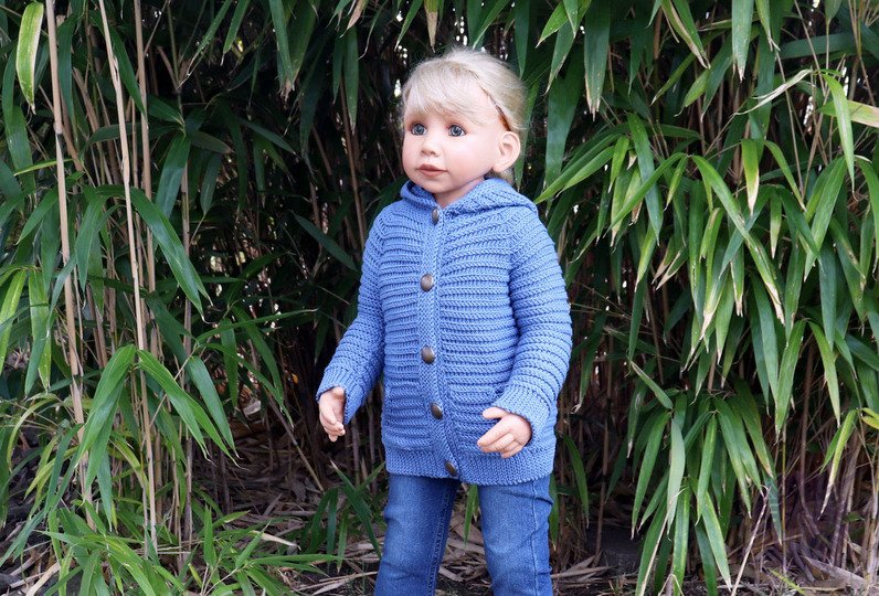 Hooded jacket (hoodie) "Comfort" (adults/children, size 2 y.-XXL)