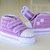 Crochet baby high top sneakers pattern newborn velcro shoes booties #B19
