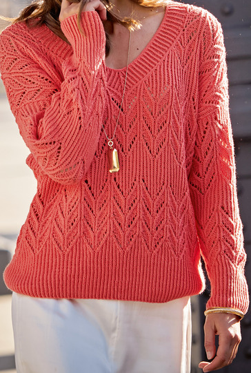 Sportlich-eleganter Sweater