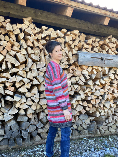 Strickjacke, Mantel, Cardigan "CHIPMUNK" – nahtlos