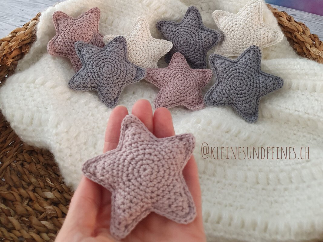 Crochet pattern little star - PDF Download