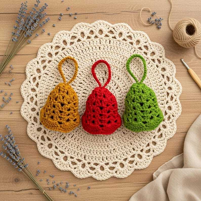 Crochet Amigurumi Bell Pattern + Video Tutorial (English Only)