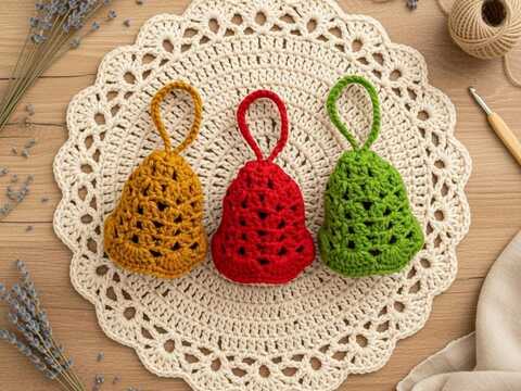 Crochet Amigurumi Bell Pattern + Video Tutorial (English Only)