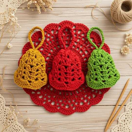 Crochet Amigurumi Bell Pattern + Video Tutorial (English Only)