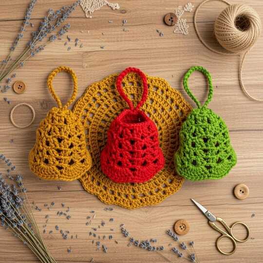 Crochet Amigurumi Bell Pattern + Video Tutorial (English Only)