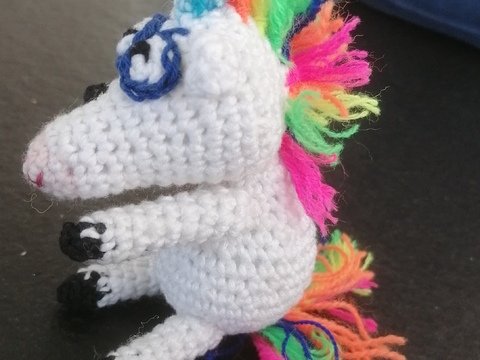 Einhorn, das immer NEIN sagt: NEINhorn