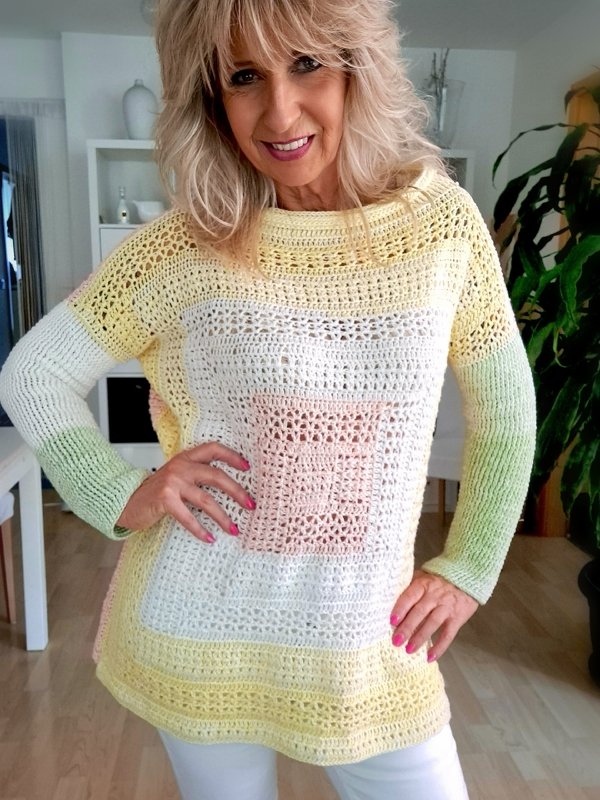 Sweepy Pulli - Häkelpullover - Bild 21